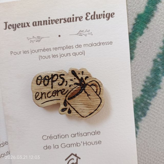 Pin's / Broche - Oops encore