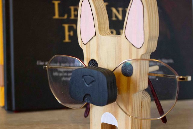 Porte-lunettes chien