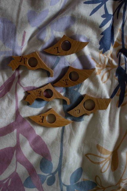 Accessoires de lecture en bois