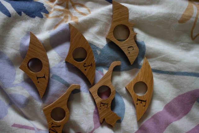 Accessoires de lecture en bois