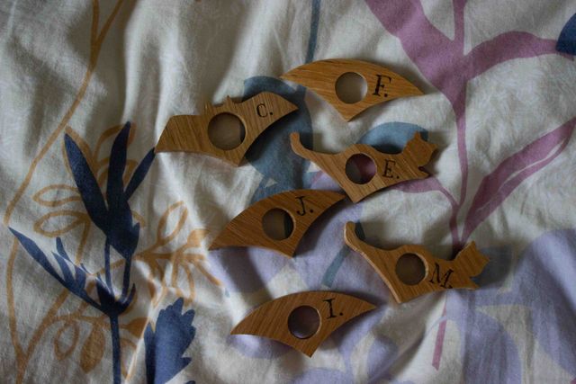 Accessoires de lecture en bois