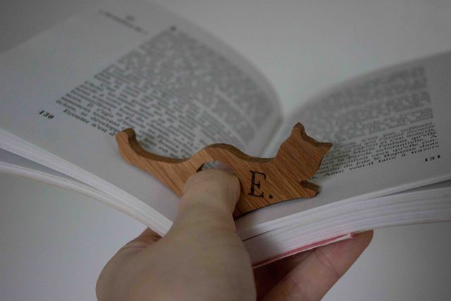 Accessoires de lecture en bois