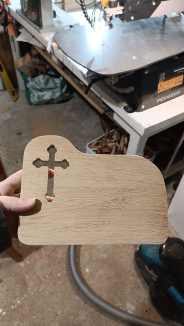 Une pièce en cours de fabrication